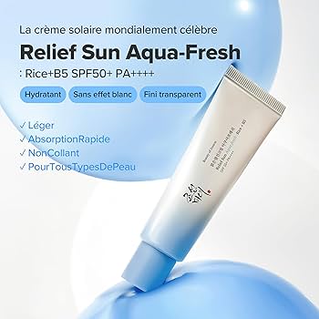 Relief Sun Aqua-fresh - Crème solaire extra-hydratante