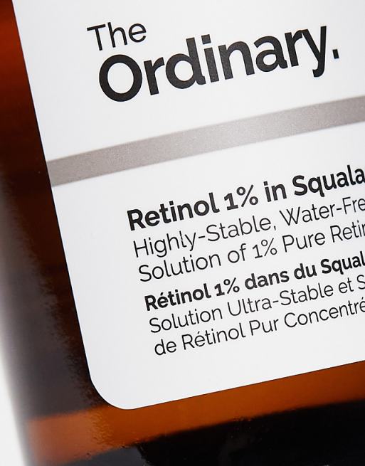 Retinol 1% in Squalane - Rétinol 1% dans du Squalane